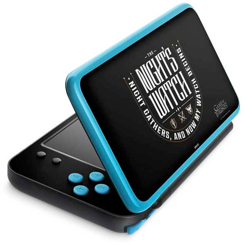 Game of Thrones: The Nights Watch Nintendo 2DS XL (2017) Skin